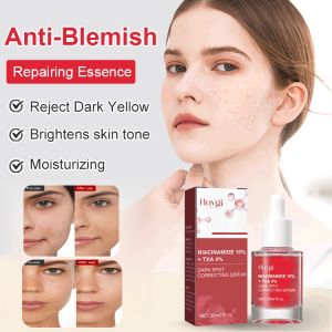 Moisturize Serum Dark Yellow Brighten Skin Tone Reduce Fine Lines Light Spot Acne Mark Remova Dark Spot Repair Essence