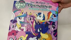 My Little Pony the Magic is Friendship Activity Folder Book for Children with Stickers Colouring Activities Arts & Crafts many more