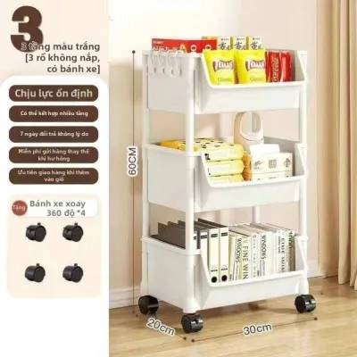 Kệ Sách Di Động Nhiều Tầng