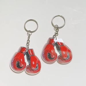 Gantungan Kunci Sarung Tinju Hook Akrilik  Gantungan Kunci Boxing Keychain Boxing Keychain Keyring Key Holder Gantungan Kunci Sarung Tangan Tinju Key Ring KeyHolder Gantungan Kunci Boxing Gloves