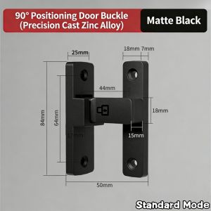 Sáng Rực 90 ° /180 °   Khóa Cửa Bằng Kim Loại Chốt Cửa Trượt Khóa Xoay Phù Hợp Cho Cửa Chuồng Cửa Nhà Để Xe Tủ Phòng Ngủ.