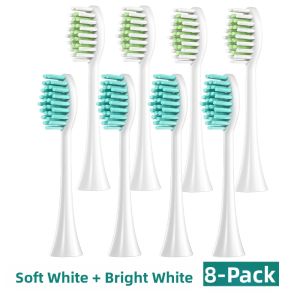 Philips Electric Toothbrush Head Replacement Universal Compatible with HX2421/243W/2431/2471/242W Deep Cleaning Adult 3 Pack