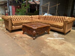 Sofa tamu sudut terbaru / Sofa tamu jati / Kursi jati / Kursi tamu sudut / Sofa sudut / Sofa lois / Kursi tamu sudut ukir jati jepara