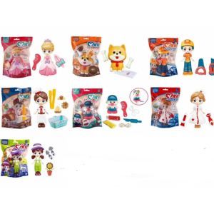 Childrens doll toys mini cute kitchen playhouse tool sets pet store medical sets etc.