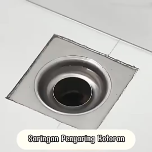 2 Pcs Saringan Penutup Lubang Pembuangan Air Kamar Mandi / Penyaring Kotoran Saluran Wastafel Anti Mampet Drainase Lantai Toilet Anti Bau Kecoa Penyaring Drainase