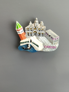 Italy Water City Venice Tourism Commemorative Crafts Creative Landmark Architecture Home Decoration Magnetic Refrigerator Sticker