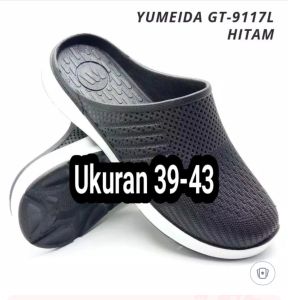 sepatu sandal yumeida karet untuk pria dewasa