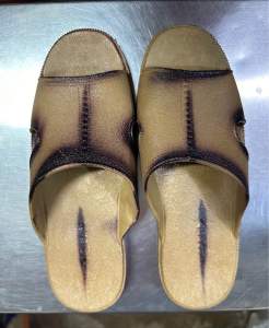 รองเท้าถวายพระ รองเท้าเเตะยาง รองเท้าผู้สูงอายุ ทรงนางฟ้า