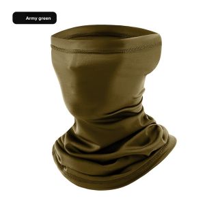 Ice Silk Sun Protection Neck Gaiter Breathable Face Cover for Cycling Outdoor Fishing and Other Sports