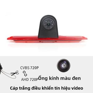 Camera Phanh Xe Chống Nước 1080P AHD Camera Quan Sát Phía Sau Ngược Cho Mercedes-Benz Sprinter VW Crafter Van 2007-2018 Với Cáp 10M