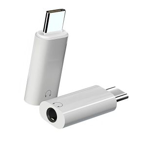 USB Type C to 3.5mm Jack Audio Adapter USB C 3.5mm Aux Adapter Type C Earphone Converter For IPhone15 Samsung Xiaomi Huawei