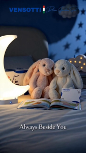 [Free Gift Box] VENSOTTI Petal Pearl Bunny (31/51/67cm) Cute Doll - Soft Plush Toy - Premium Quality