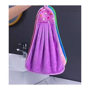 Kain Lap Tangan Handuk Dapur Cuci Piring Lap Gantung Hand Towel Mini Microfiber Motif Apel