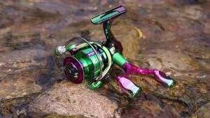 Sougayilang | Sougayilang Double Handle Spinning Fishing Reel CNC Aluminum Spool 5.0:1/4.7:1 Gear Ratio All Metal fishing reel Fishing Tackle