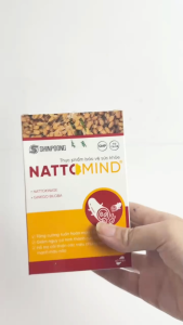 (60 viên) Viên uống hoạt huyết dưỡng não NATTOMIND bổ sung ginko biloba nattokinase vitamin B6 bổ não chống đột quỵ