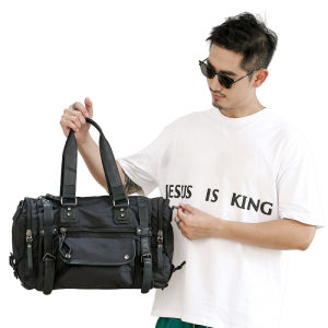 Túi Du Lịch Nam Dung Tích Lớn Có Khóa Kéo Chống Thấm Nước Túi Đeo Vai Đơn Túi Đeo Chéo Thường Ngày Túi Công Sở Túi Đeo Vai Rộng Rãi