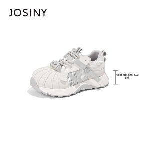 Josiny | Platform Thicker Sole Summer Height-increasing Women Sneakers