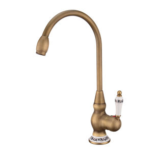 JUNSHEN | Retro Antique Style Kitchen Faucet Rotatable