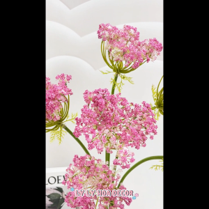 Hoa Ren Thân Đơn dài 93cm Bó Hoa Cắm Giỏ Trang Trí Tiệc. Hoa Lụa Decor