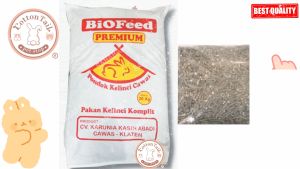 Makanan Kelinci Biofeed Repack 1 Kg - Pelet Kelinci Biofeed Sehat 1Kg