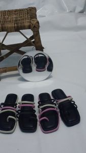 sandal flat full busa model korea kode Mvr091