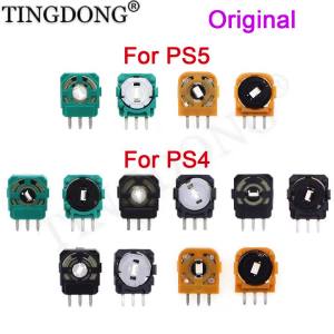 10 Chiếc 3D Analog Cần Điều Khiển Chiết Áp Thay Thế Trục Điện Trở Micro Switch Cảm Biến Cho PS4 PS5 Máy Chơi Game Chi Tiết Sửa Chữa