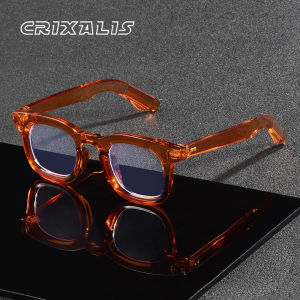 CRIXALIS Women Anti Blue Light Glasses Casual Daily Life Black Frame Anti Blue Light Glasses  Computer Eyeglasses Anti Eyestrain