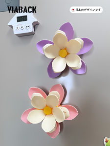 Sakura Double Layer Magnetic Seal Storage Clip Fridge Magnet Kitchen Tool Food Preservation Clamp Viaback Brand