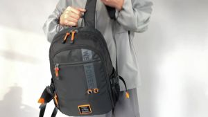 Techdoo Tas Ransel Pria Sekolah Punggung Backpack Casual Fashion Ransel Waterproof Kekinian TR311