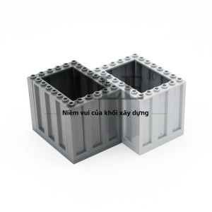 Bảng Điều Khiển Bằng Thép Treo Tường Quân Sự Moc 1x6x5 Tôn Hồ Sơ 23405 Khối Xây Dựng Hàng Rào Tương Thích Với Lego Cho Độ Tuổi Từ 3 Trở Lên