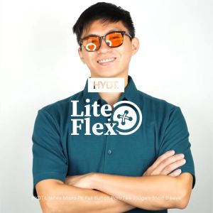 RIGHTWAY X HYDT Liteflex Microfiber Full Button Polo Tee 210gsm Short Sleeve Formal Baju Kemeja Lengan Pendek