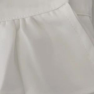 Fashion White Fake Cuff Sleeved Decorative Hand Horn Sleeves Detachable Ruffle Flared Cuffs Winter Wrist Warmer