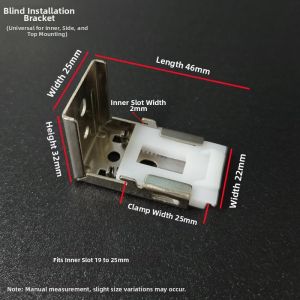 XIANXINGREN | Curtain Installation Bracket for Blinds Soft Curtain and Roll-up Curtains