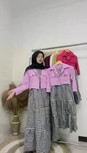 DRESS ANAK ARINA CRINKLE M L XL XXL