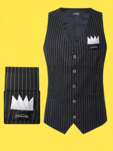 DANBAOLUO | Ballet Dancing Teacher Striped Waistcoat Performance Dance Top