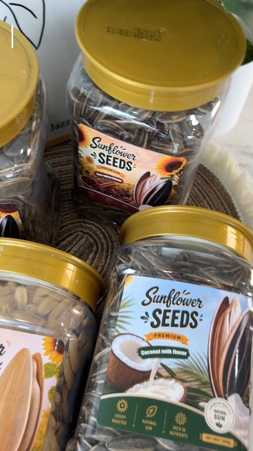 Sunflower Seeds Sunflower Seed Snack Buy1 Take1 Walnut/Caramel/Orange Ready To Eat Daily Snacks