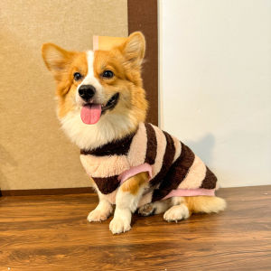 Warm Fleece Dog Vest Pet Clothes for Dachshund And Shiba Inu Breeds Ideal for Autumn And Winter Cotton Material Casual Style