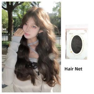 MONLEYTA | Womens Full Head Wig Natural Realistic Long Curling Hair Thickened Volume No Need To Wear A Cap Daily Whole Wig Cover