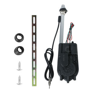 Aerial Fitting Kit For Car SUV AM FM Radio Universal Automatic Telescopic Antenna Electric Power 12V Exterior Vehicle Aerials