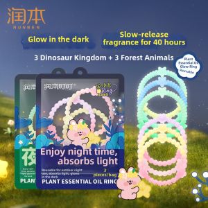 RUNBEN | Plant Essential Oil Glow Wristband Outdoor Use