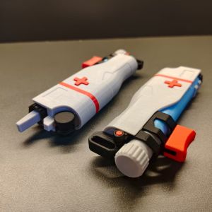 Đồ Chơi Mô Hình Delta Dark Zone Game Print Hộp Tiêm Hormone Đồ Chơi Có Thể Bóp Đồ Trang Trí Treo Phụ Kiện Cosplay