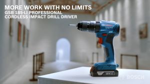 [ GH HARDWARE ] BOSCH GSB 185 LI Cordless Impact Drill With 2.0Ah Battery