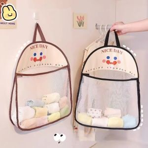 Underwear Bra Socks Hanging Storage Bag Foldable Wall Shelf Door Rear Breathable Mesh Bag Baby Bathroom Toys Bag Breathable Bathroom Shower Storage Organizer etc
