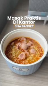 Panci Listrik Minimalis Daya Rendah Serbaguna Bisa Mengkukus/Menggoreng/Merebus