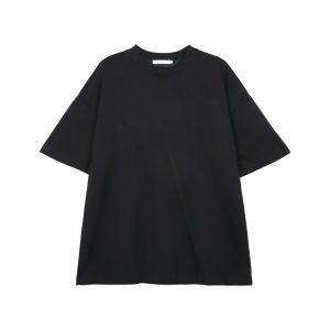 CuiBuju Mens Pure Color round Neck Short Sleeve T-Shirt Summer Loose Fit Casual Top Breathable Lightweight Half Sleeve Trendy