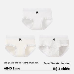 Quần lót tam giác AIMO cho nữ làm  vải cotton kiểu cạp vừa kháng khuẩn