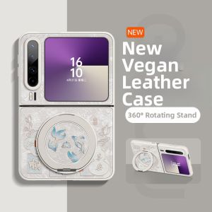 GGUU | Rotating Stand Foldable Screen Protection Case for Phone Purple