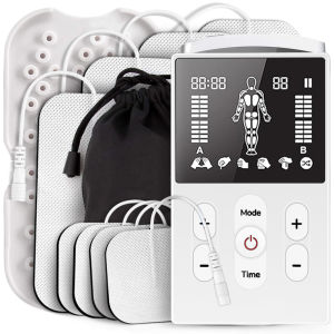 TENS Unit Muscle StimulatorEMS Massager Machine for Shoulder Neck Sciatica Back Pain Relief Pulse Massage Physical Therapy