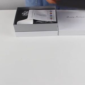 Ardour Mesotherapy Electroporation Dual Head RF Face Massager Radio Frequency Facial LED Photon Skin Care Device Face Lifting Tighten Wrinkle Removal