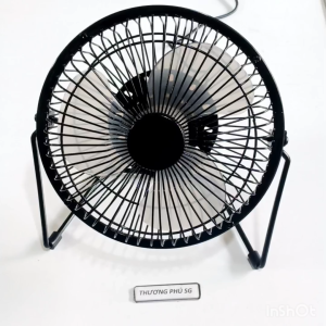 Quạt USB Fan USB Mini cắm nguồn USB 5V Lileng 819 cánh nhựa 15Cm lòng quạt kim loại
